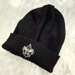 Merino Wool Boy Scout Logo Beanie